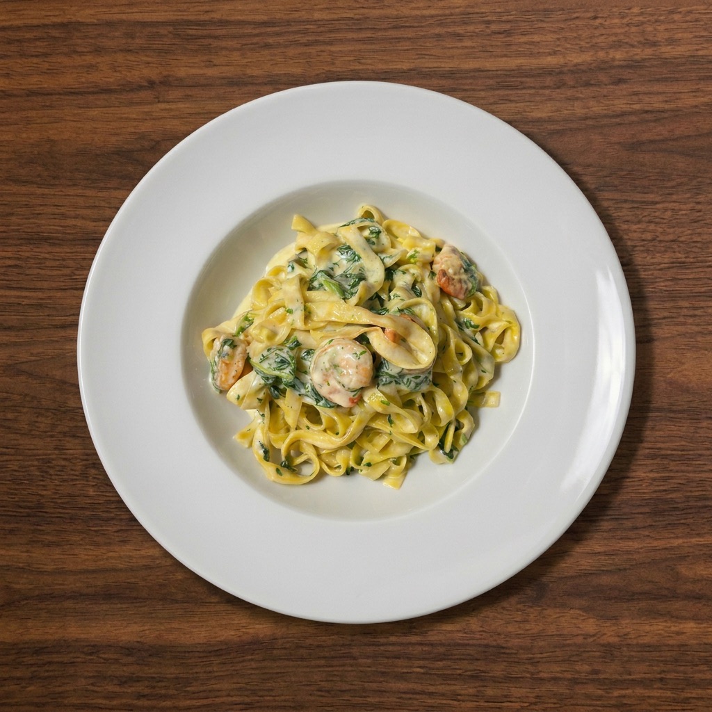 Tagliatelle Spinat